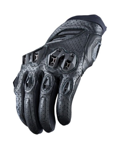 Five Gloves Guanti Stunt Evo 2 in pelle nera