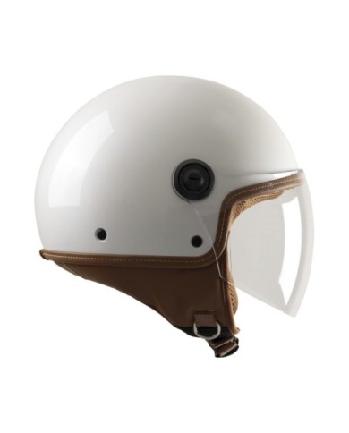 Tucano Urbano casque de jet El`Jettin 6.0 blanc