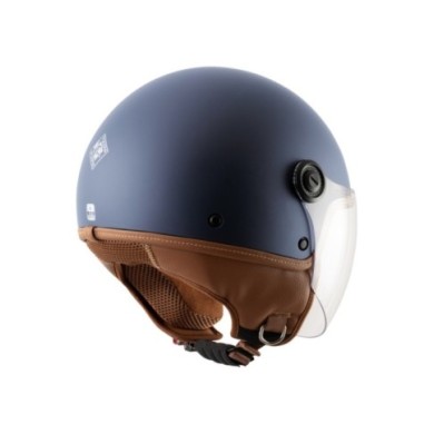 Tucano Urbano Casco jet El`Jettin 6.0 blu scuro opaco