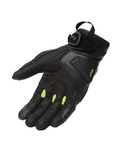 T. UR Gants G-Four noir-gris-jaune fluo