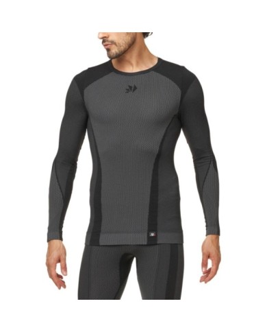 SIXS Langarm Funktions Shirt TS2 V2 schwarz-carbon XS
