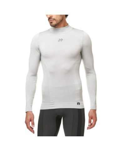 SIXS T-shirt fonctionnel à manches longues TS3 V2 blanc-argenté