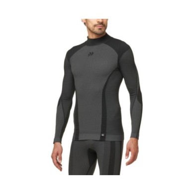 SIXS Langarm Funktions Shirt TS3 V2 schwarz-carbon XS