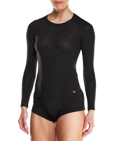 SIXS Maglietta funzionale a maniche lunghe da donna F TS2