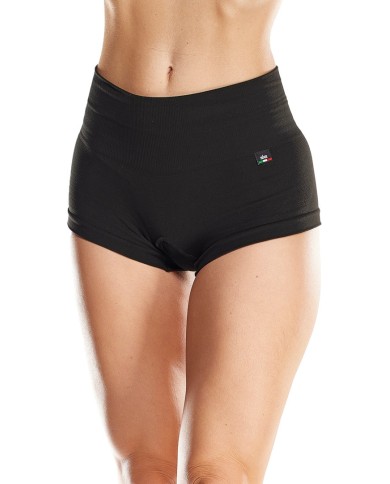 SIXS Kurze Damen Funktionshose F BOX schwarz S