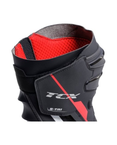 TCX Bottes S-TR1 noir-rouge-blanc
