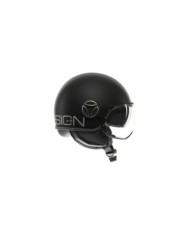 MOMODESIGN Casco jet FGTR Evo Matt nero-argento