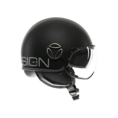 MOMODESIGN Jethelm FGTR Evo Matt noir-argent