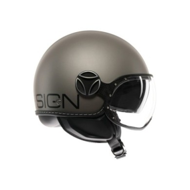 MOMODESIGN Jethelm FGTR Evo Matt grau-schwarz
