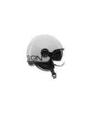 MOMODESIGN Casco jet FGTR Evo bianco-nero