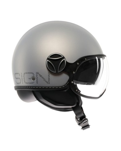 MOMODESIGN Casco jet FGTR Evo Matt grigio-grigio