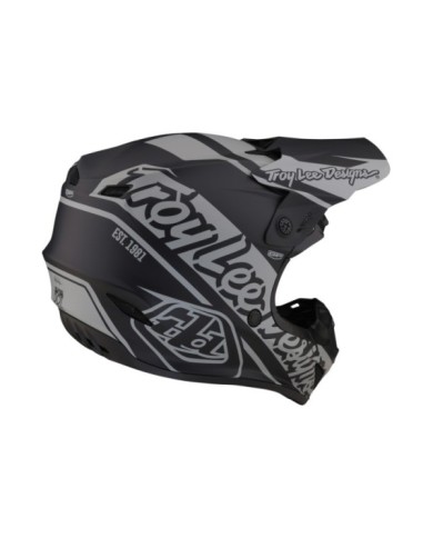Troy Lee Designs GP Helmet - Slice schwarz-grau