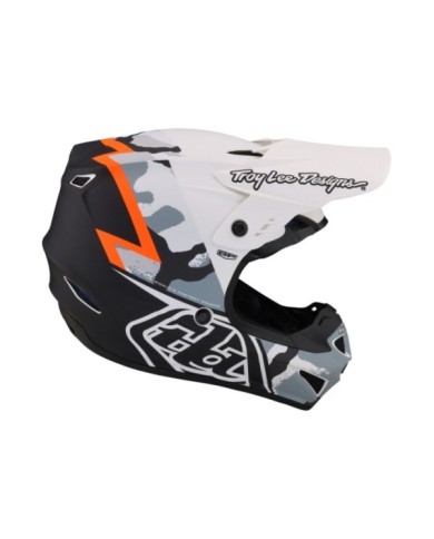 Troy Lee Designs GP Helmet - Volt Camo blanc