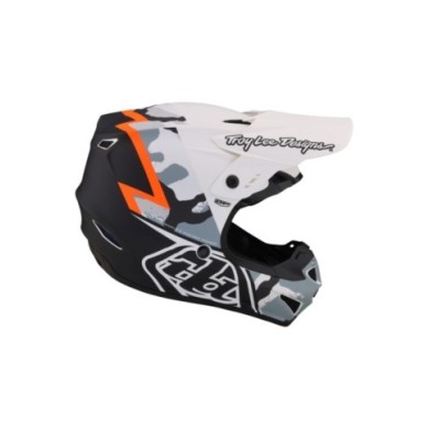 Troy Lee Designs GP Helmet - Volt Camo weiss