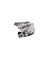 Troy Lee Designs SE4 Polyacrylite Helmet Mips - Race Shop bianco-nero