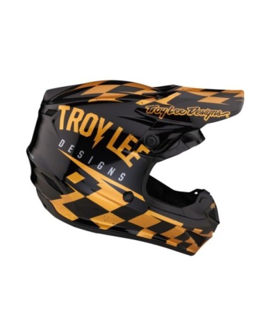 Troy Lee Designs SE4 Polyacrylite Helmet Mips - Race Shop oro-nero