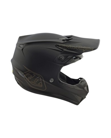 Troy Lee Designs Casco SE4 Polyacrylite - Mono Black nero