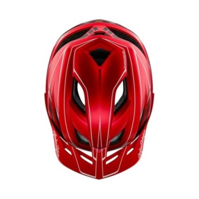 Troy Lee Designs Flowline SE Helmet - Pinstripe rot XS