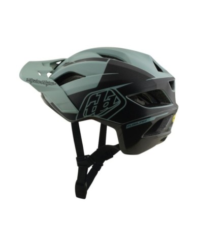 Troy Lee Designs Flowline Se Casco W Mips - Verde idro-grigio scuro XS