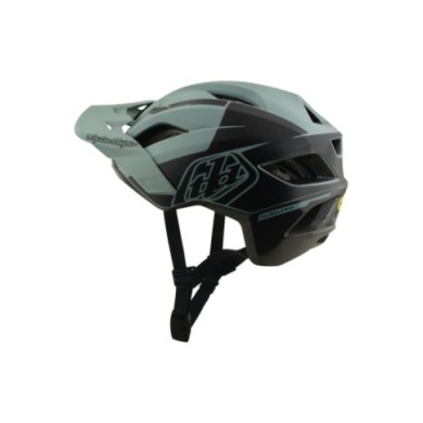Troy Lee Designs Flowline Se Casco W Mips - Verde idro-grigio scuro XS