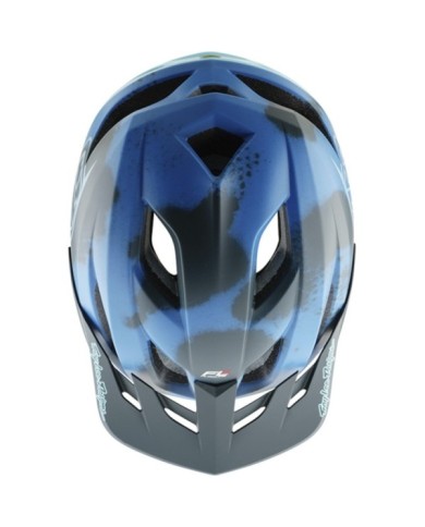 Troy Lee Designs Flowline SE Helmet W MIPS - Badge Camo bleu XS