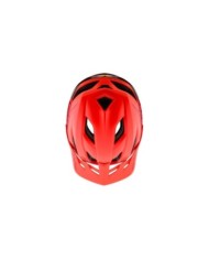 Troy Lee Designs Casco Flowline SE - Distintivo rosso XS