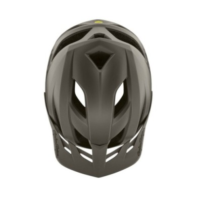 Troy Lee Designs Youth Flowline Helm – Punkt olivgrün