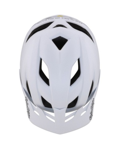 Troy Lee Designs Casco Youth Flowline - Orbit bianco One