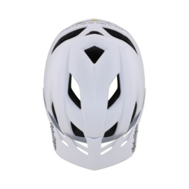 Troy Lee Designs Casco Youth Flowline - Orbit bianco One