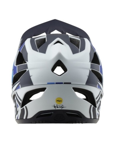 Troy Lee Designs Stage Helmet W MIPS - Corsa blau XL