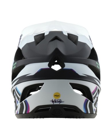 Troy Lee Designs Casco Stage W MIPS - Trooper bianco XL