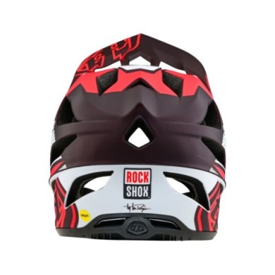 Troy Lee Designs Casco STAGE - SRAM VECTOR rot XS
