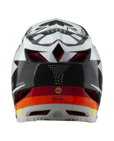 Troy Lee Designs D4 Carbon Helmet W MIPS - Optic noir