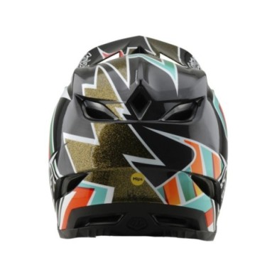 Troy Lee Designs D4 Carbon Helmet W MIPS - Frames noir-or