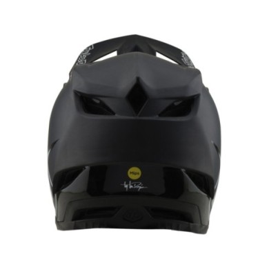 Troy Lee Designs D4 Carbon Helmet W MIPS - Stealth schwarz