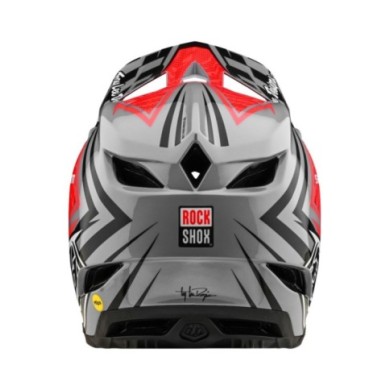 Troy Lee Designs D4 Carbon Helmet - SRAM rouge-noir