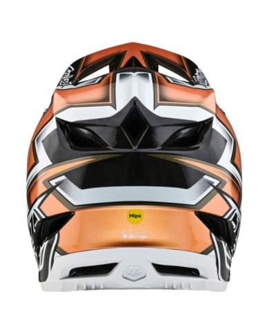 Troy Lee Designs Casco D4 Carbon - Ever nero-oro