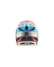 Troy Lee Designs D4 Carbon Helmet W MIPS - Lowrider blau