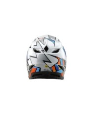 Troy Lee Designs D4 Composite Helmet W MIPS - Frames blanc-argent