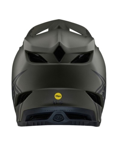 Troy Lee Designs Casco composito D4 - Stealth oliva