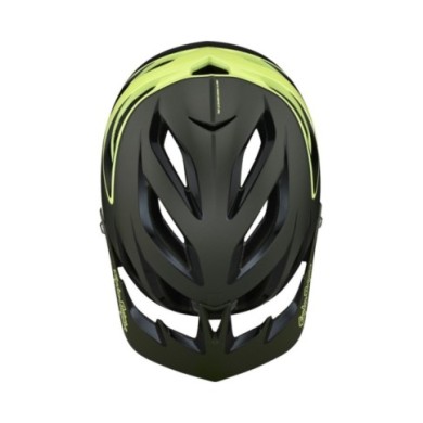 Troy Lee Designs A3 Mips Helmet - Uno grün-gelb XS