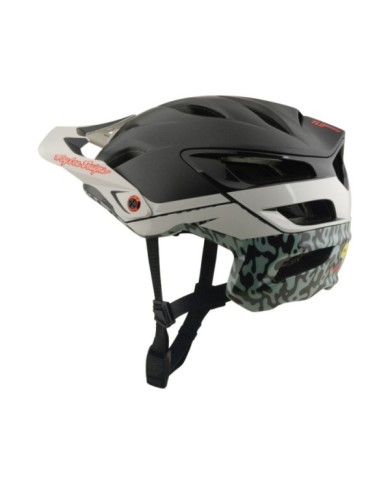Troy Lee Designs Casco A3 W Mips - Halo grigio scuro-beige XS