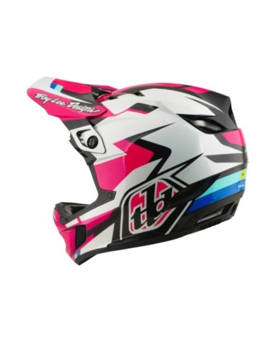 Troy Lee Designs D4 Polyacrylite Helmet W Mips - Roamer pink