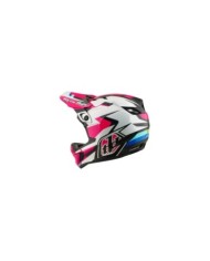 Troy Lee Designs Casco D4 Polyacrylite W Mips - Roamer rosa
