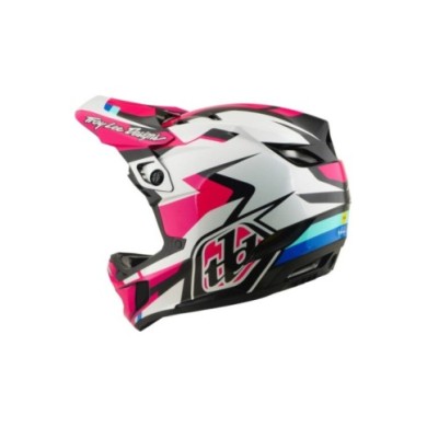 Troy Lee Designs D4 Polyacrylite Helmet W Mips - Roamer pink