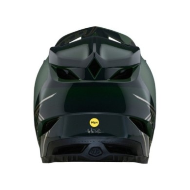 Troy Lee Designs D4 Polyacrylite Helm – Shadow Olive