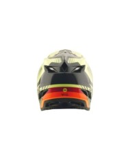 Troy Lee Designs D4 Polyacrylite Helmet W MIPS - Qualifer noir-jaune