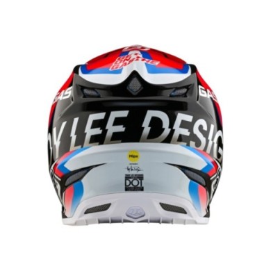 Troy Lee Designs SE5 ECE Composite Helmet - GASGAS Fumes rot-schwarz