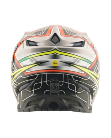 Troy Lee Designs SE5 ECE Composite Helmet - Lowrider gris