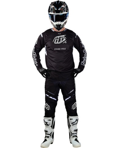 Troy Lee Designs GP PRO Pant - Blends Camo noir et blanc